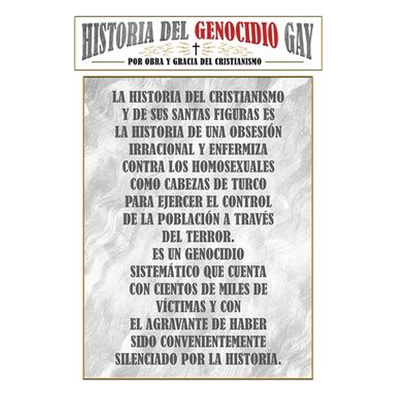 Puede contener trazas de homosexualidad
