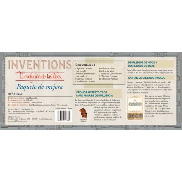 Paquete de mejora - Inventions: La Evolución de las ideas