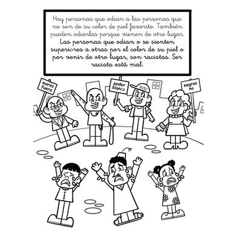 Los negritos no van a comerte