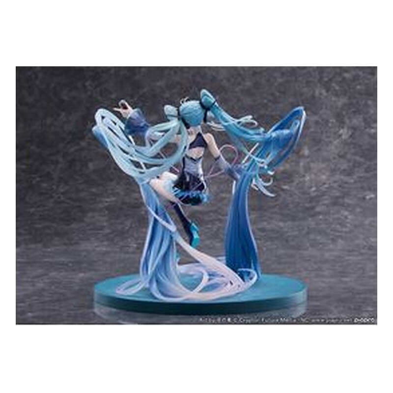 Figura FuRyu Hatsune Miku Techno Magic Version - Hatsune Miku (25 cm, escala 1/7)