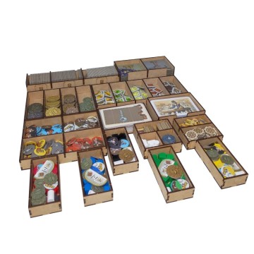 Inserto compatible con ORLÉANS (Base + Exp. comercio e intriga + Exp. invasión)