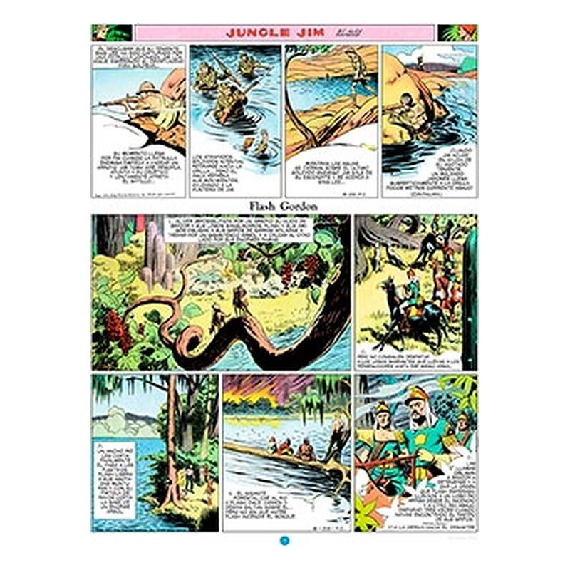 Flash Gordon & Jim de la Jungla 1942-1944 (Sunday Pages)