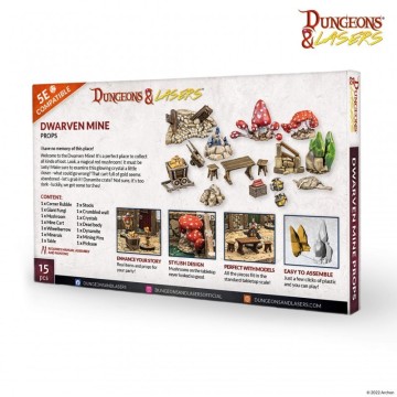 Dwarven Mine Props - Dungeons & Lasers