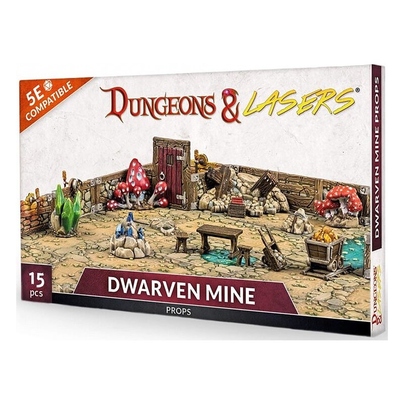 Dwarven Mine Props - Dungeons & Lasers