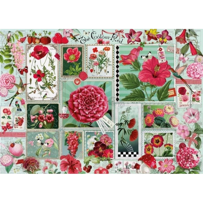 Edition Barbara Behr – The Colour Red (72469) Puzzle 1000 Pieces