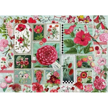 Edition Barbara Behr – The Colour Red (72469) Puzzle 1000 Pieces
