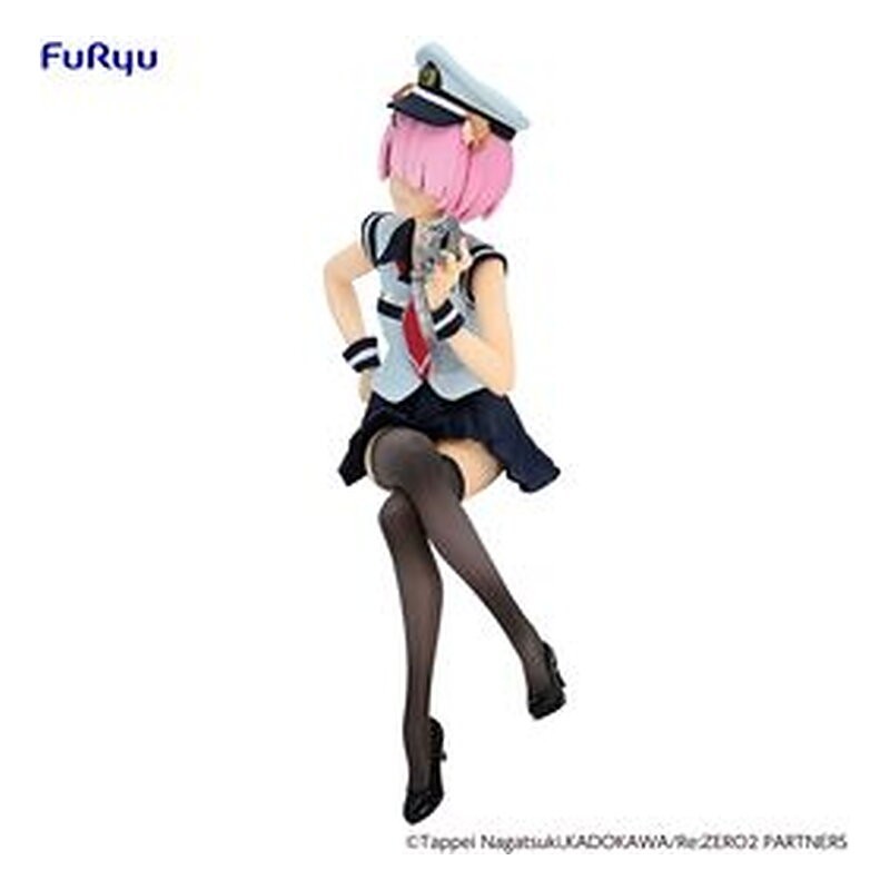 Figura FuRyu Noodle Stopper Ram Police Officer Cap with Dog Ears - Re:Zero (16 cm)