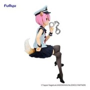Figura FuRyu Noodle Stopper Ram Police Officer Cap with Dog Ears - Re:Zero (16 cm)
