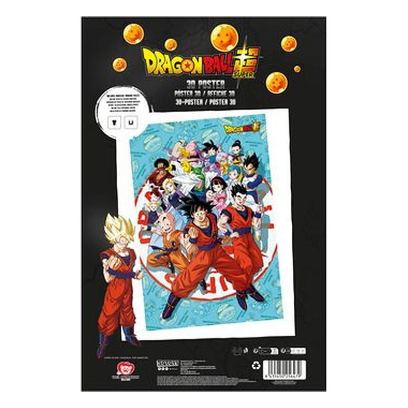Póster Dragon Ball Super: Universe Survival 3D - SD Toys