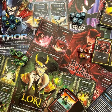 Caja 1 - Marvel Dice Throne + Correcciones