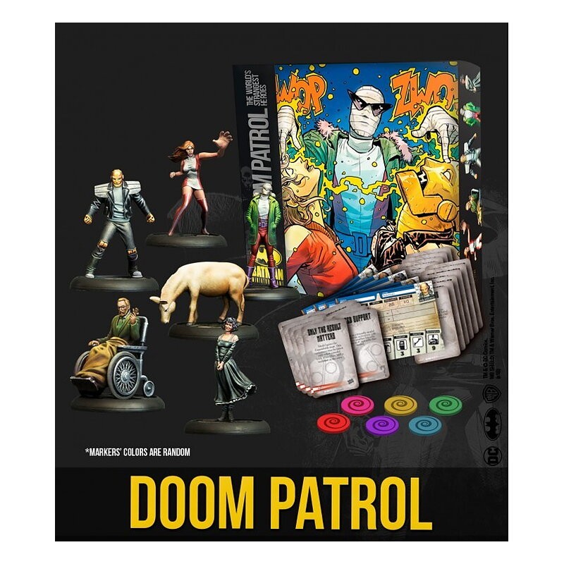 BATMAN MINIATURE GAMES - BAT-BOX DOOM PATROL