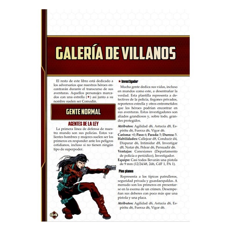 Guía De Género: Superpoderes - Savage Worlds