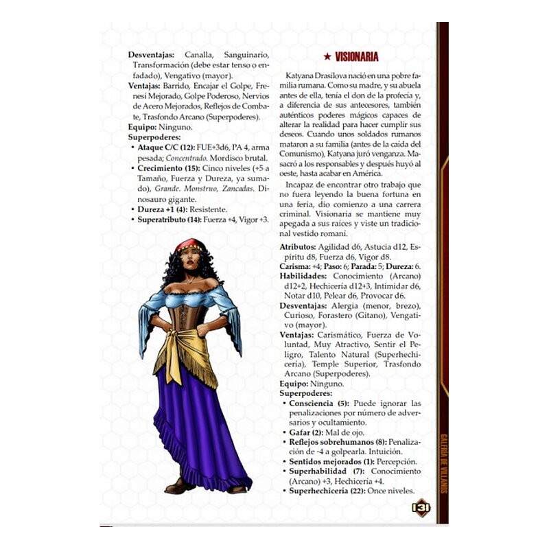 Guía De Género: Superpoderes - Savage Worlds