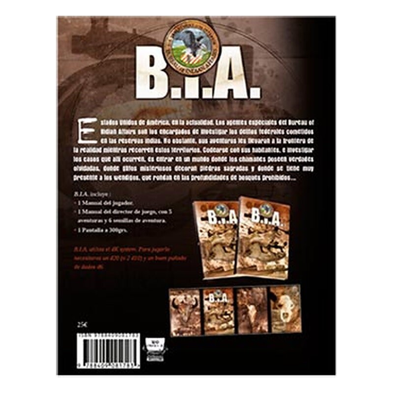 B.I.A. Bureau of Indian Affairs