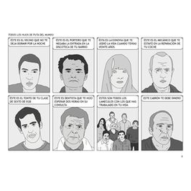 Todos los hijos de puta del mundo (4.ª edición)