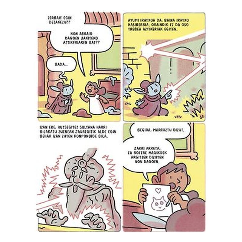 Iratxo txikia eta ibarreko munstroa (en euskera)