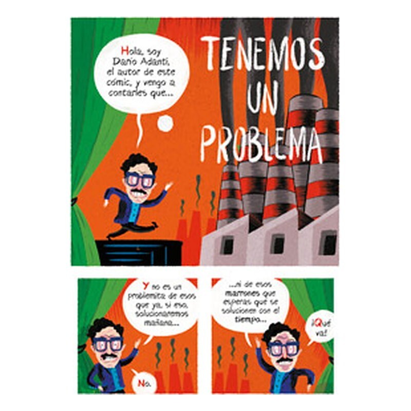 El meteorito somos nosotros: Un cómic sobre el cambio climático
