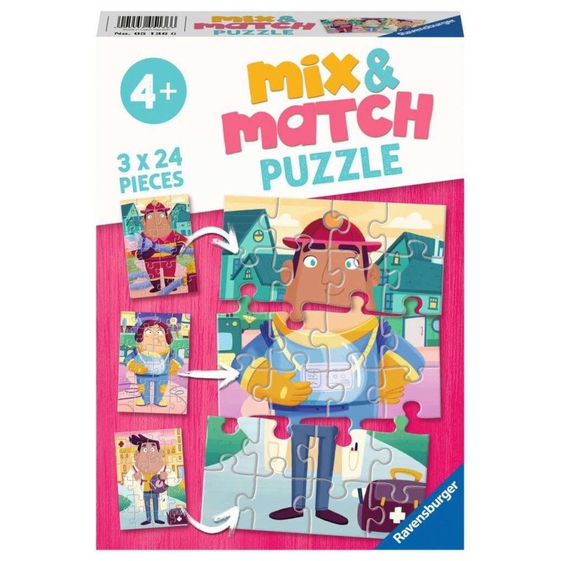 Mix & Match  3 x 24 pcs: Mis héroes favoritos