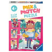Mix & Match  3 x 24 pcs: Mis héroes favoritos