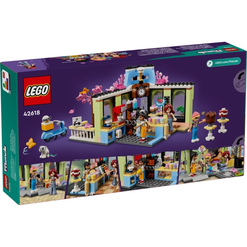 LEGO-42618 Cafetería de Heartlake City