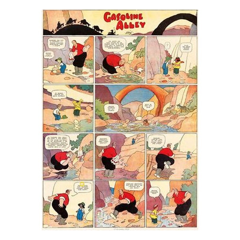 Domingos con Walt y Skeezix: Selección de planchas dominicales de Gasoline Alley 1921-1934