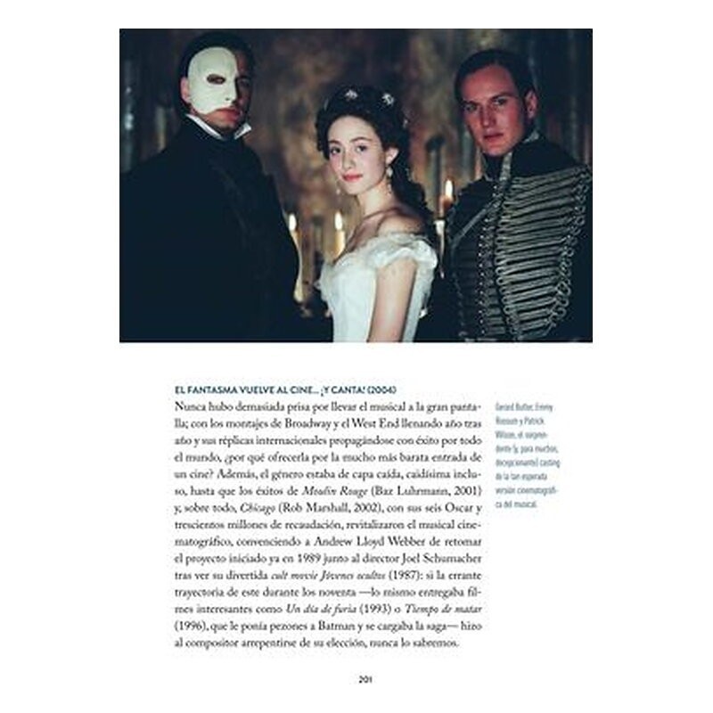 Los mil rostros del Fantasma de la Ópera