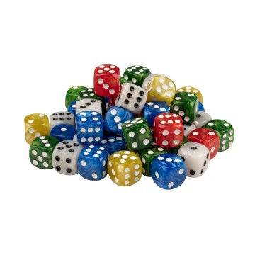 Bolsa dados perla 6 caras (50)