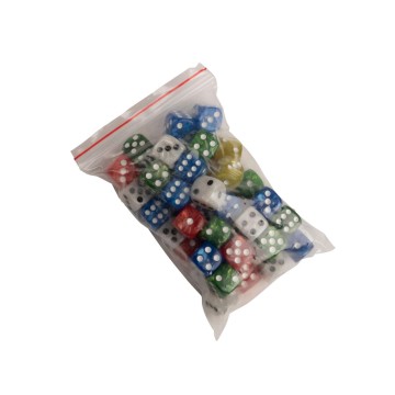 Bolsa dados perla 6 caras (50)