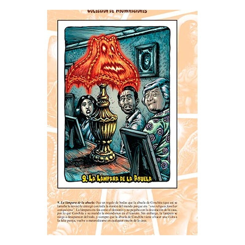 Colección de abominaciones: Monstruosidades ilustradas