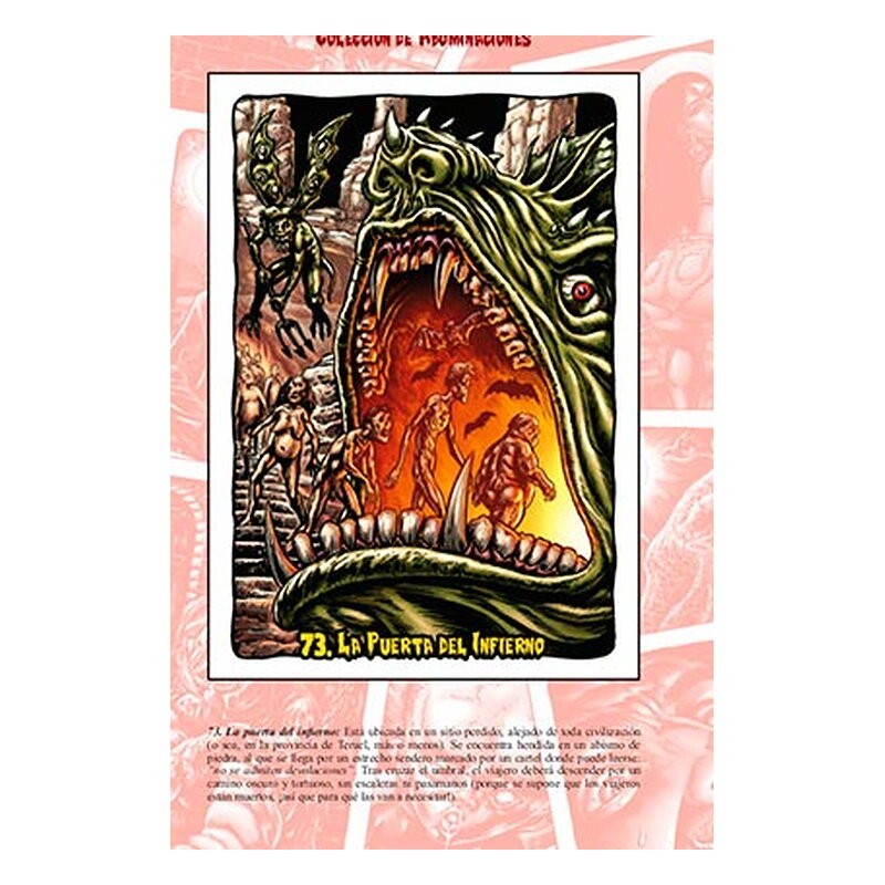 Colección de abominaciones: Monstruosidades ilustradas