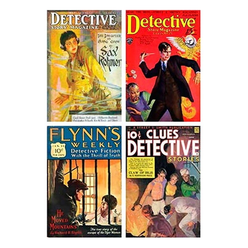 Chicago-Marte por 15 centavos: Una historia de las revistas pulp
