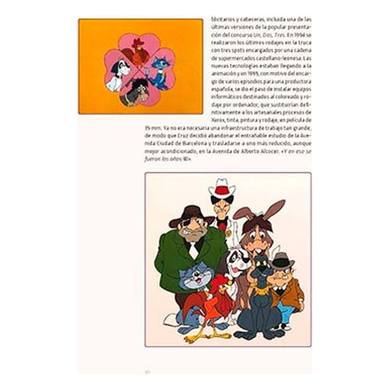 De Don Quijote a Los Trotamúsicos: Los dibujos animados de Cruz Delgado
