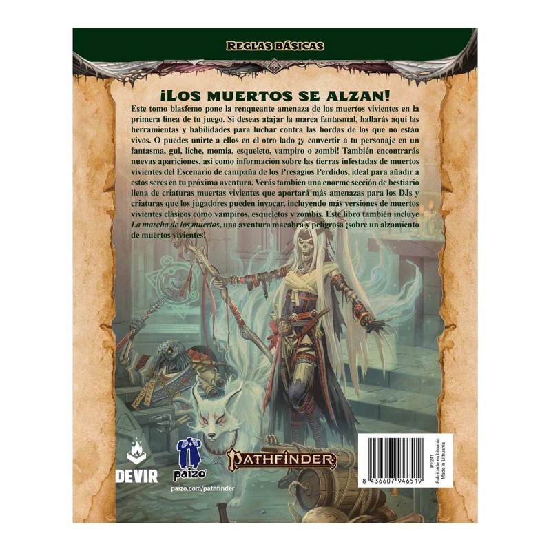 Pathfinder 2ª ed. - El libro de los muertos