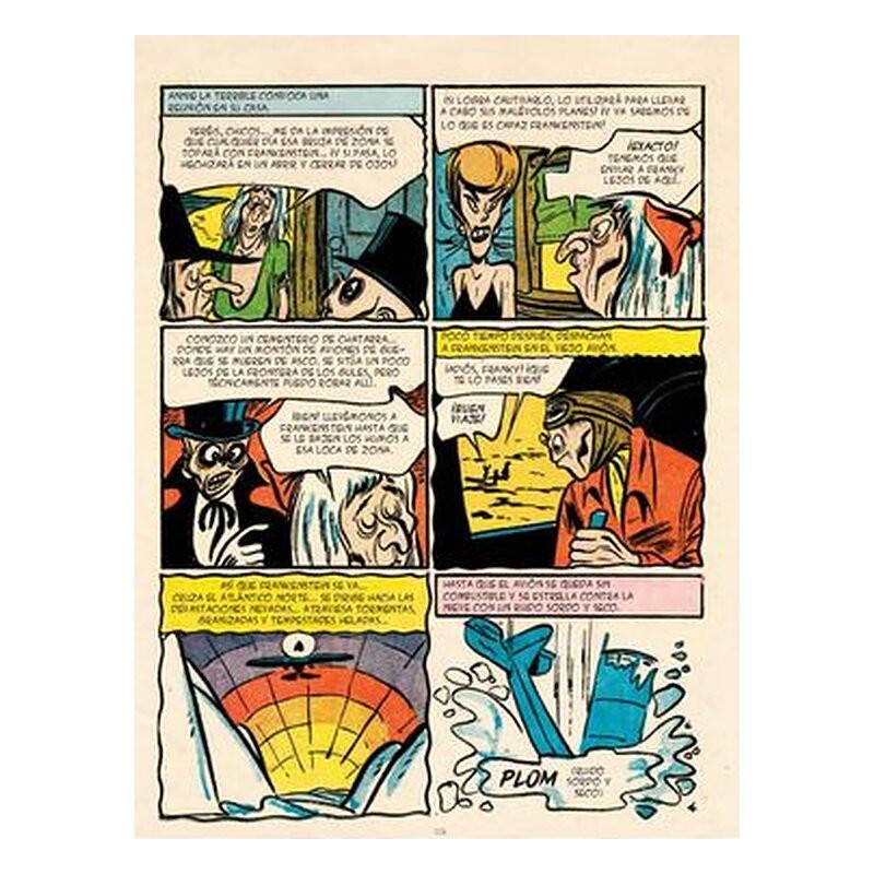 Frankenstein de Dick Briefer 2 (Biblioteca de cómics de terror de los años 50)