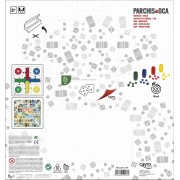 Tablero Parchís/Oca Con Acc De Madera