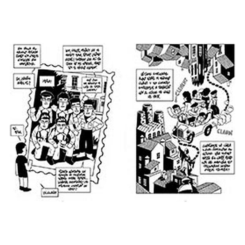 Una caja de galletas: Una historia de guerras y dibujos