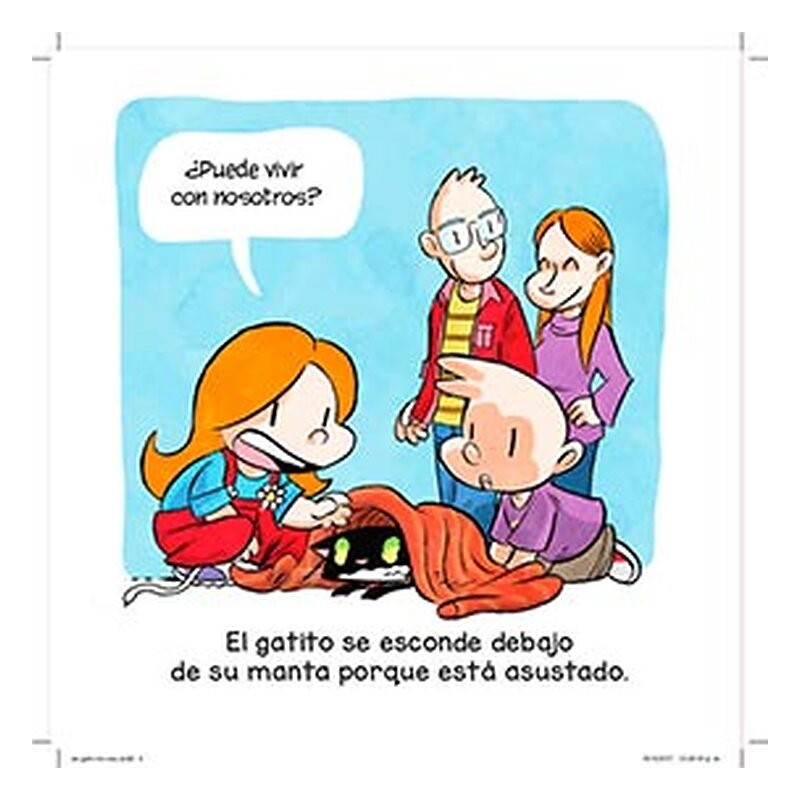 Un gatito en casa