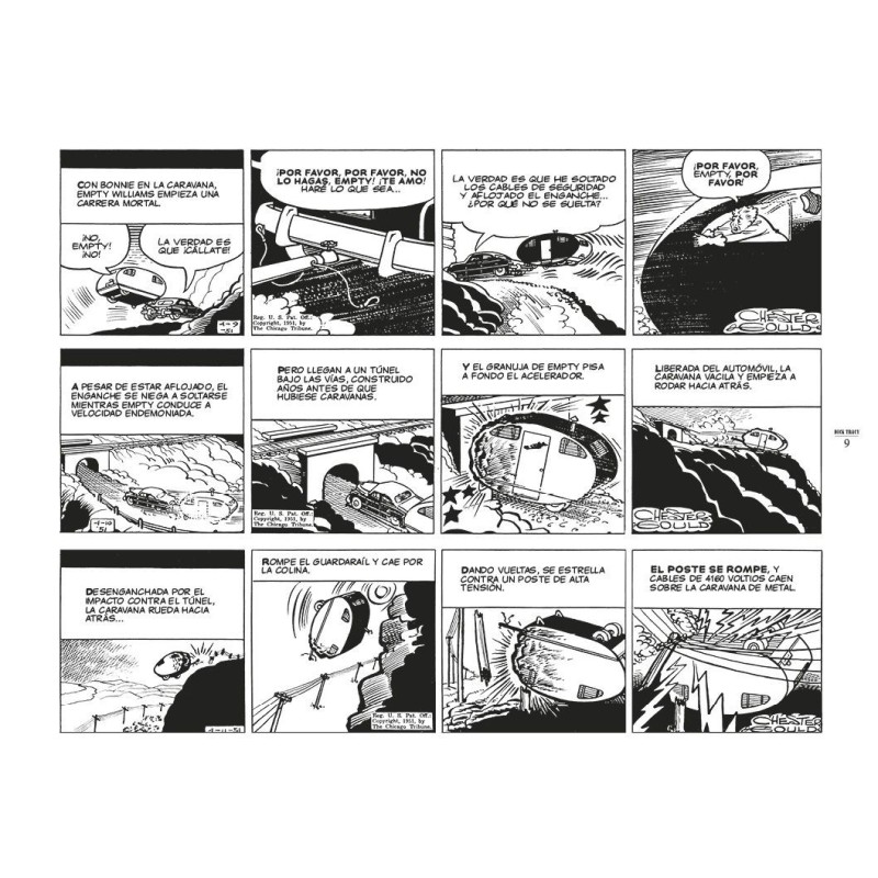 Dick Tracy: El rapto de Linda Coletas (1951-1952)