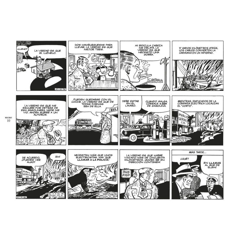 Dick Tracy: El rapto de Linda Coletas (1951-1952)