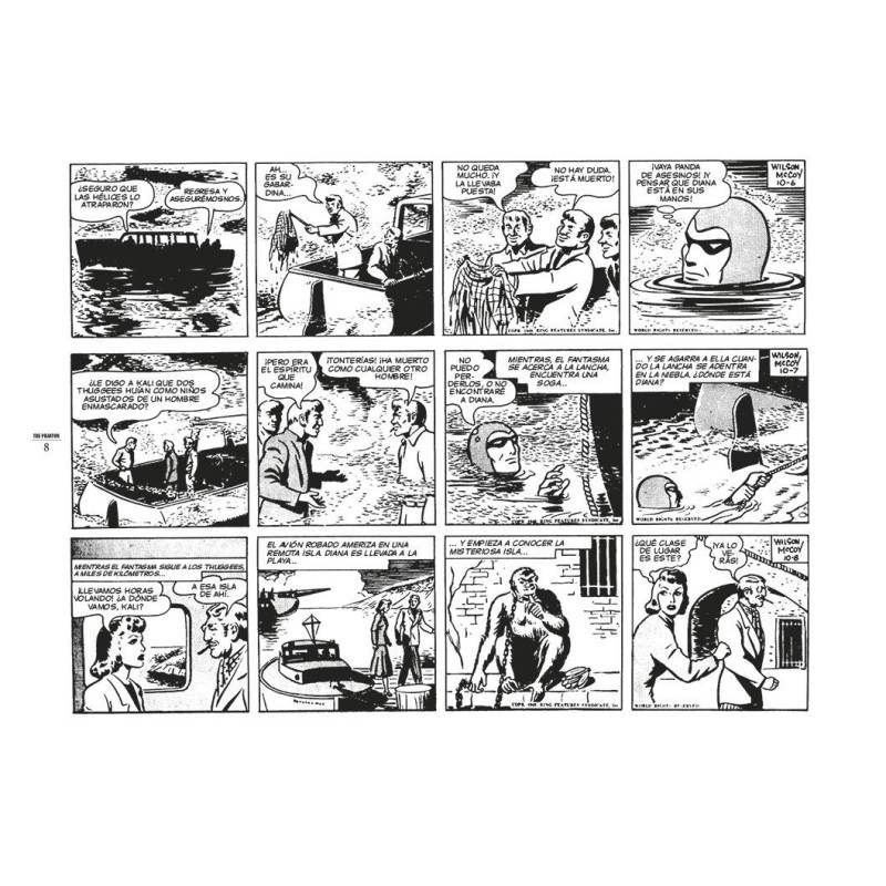 The Phantom. El hombre enmascarado (1949-1951 Daily Strips)