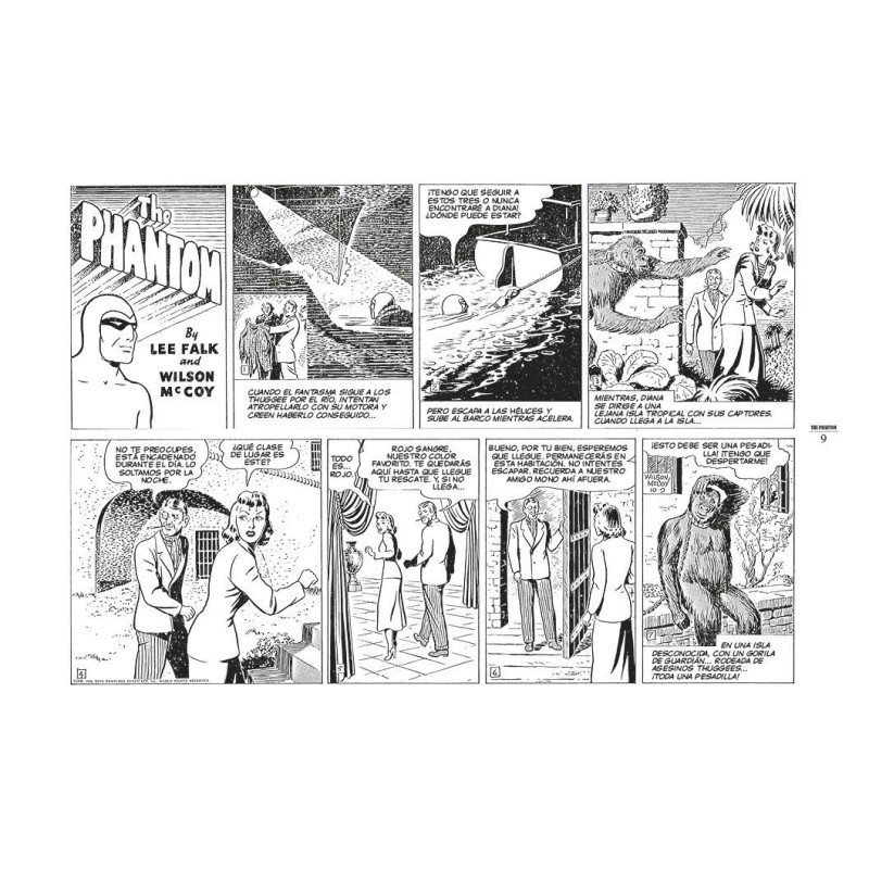 The Phantom. El hombre enmascarado (1949-1951 Daily Strips)