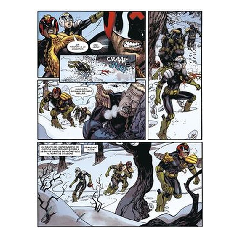 Juez Dredd: Con uñas y dientes