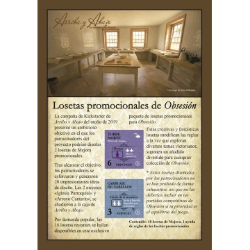 Losetas promocionales - Obsesión