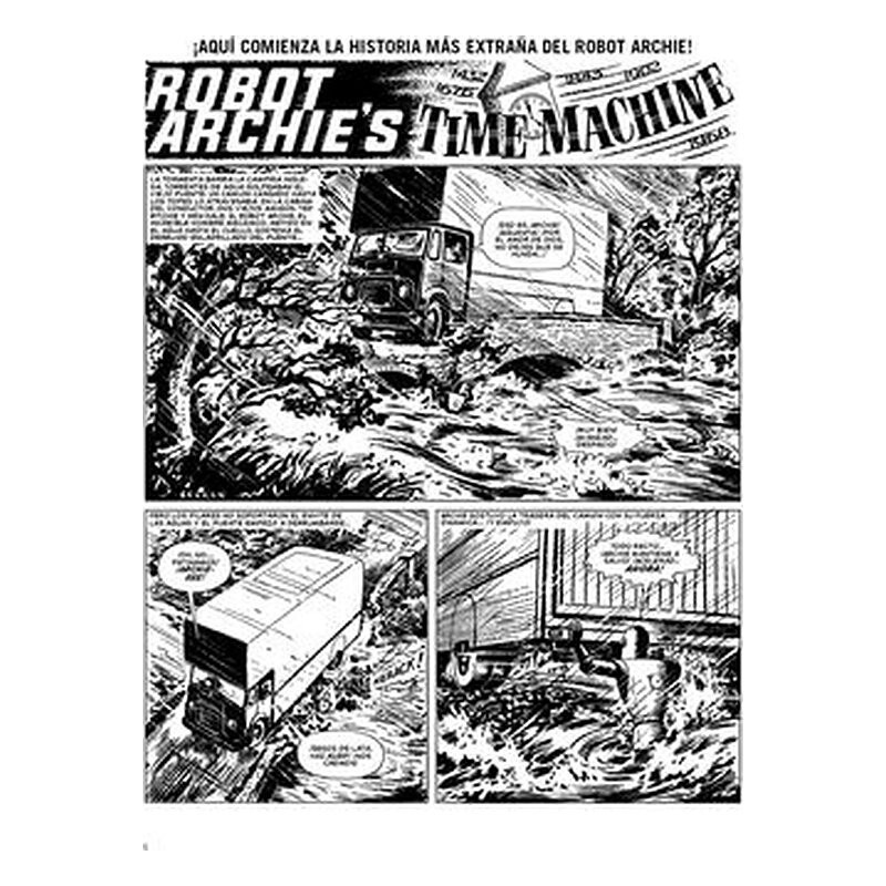 Archie el robot y la máquina del tiempo