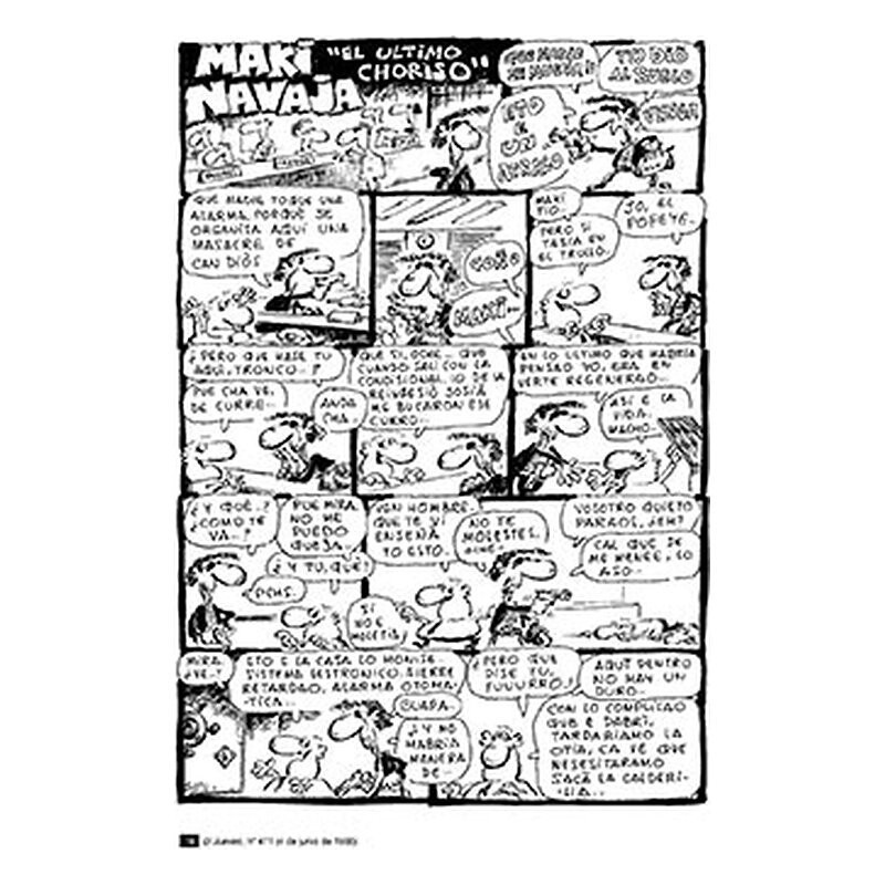 Makinavaja vol. 1: El último chorizo 1986-1987