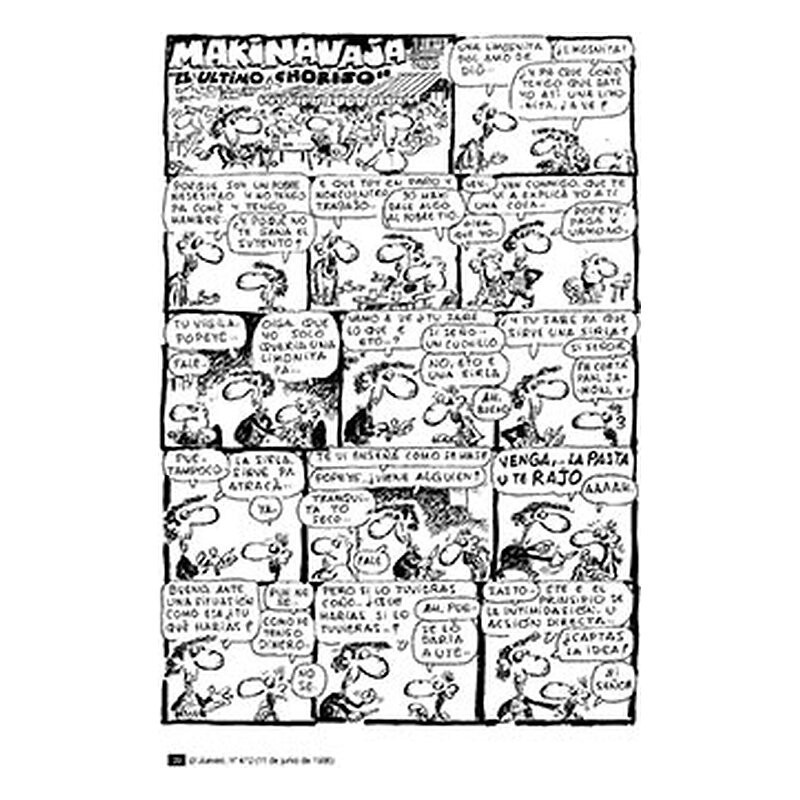 Makinavaja vol. 1: El último chorizo 1986-1987