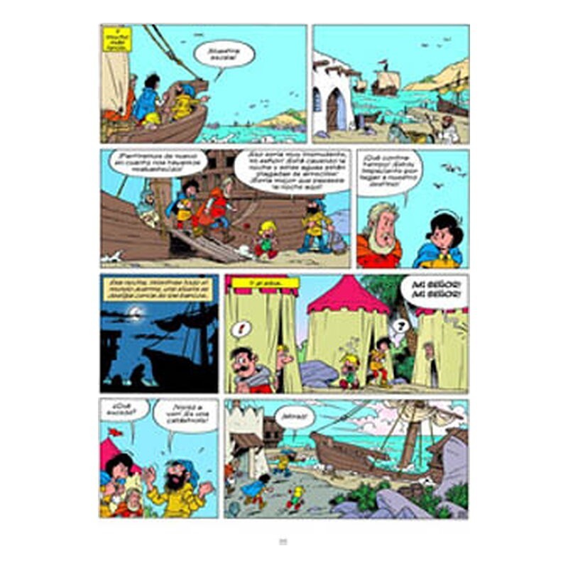 Johan y Pirluit 7: La noche de los brujos, La rosa de las arenas