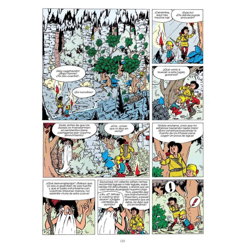 Johan y Pirluit 2: La piedra de luna - El juramento de los vikingos - Fuente dioses