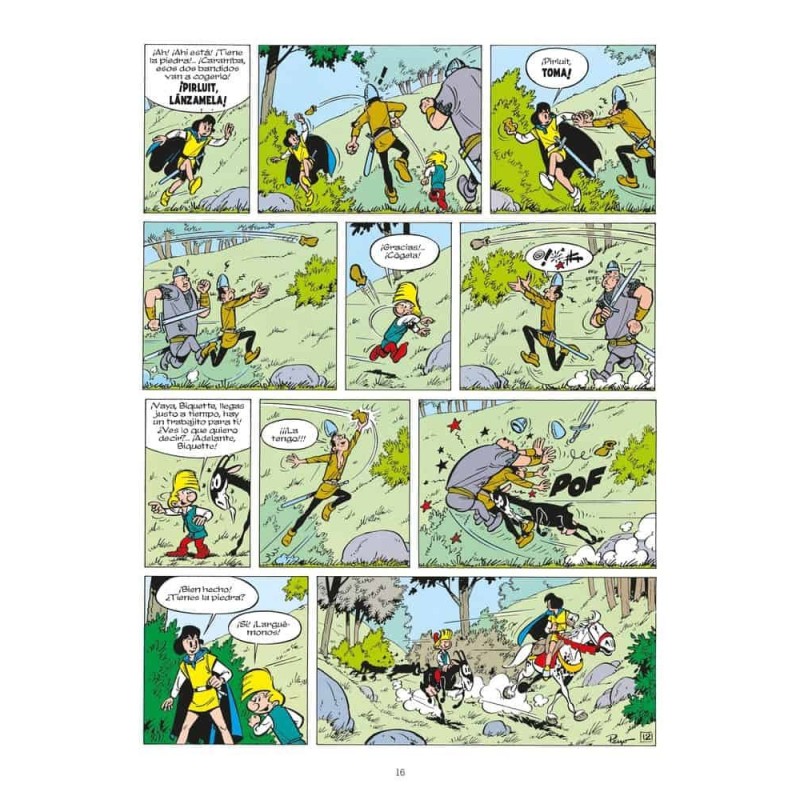 Johan y Pirluit 2: La piedra de luna - El juramento de los vikingos - Fuente dioses