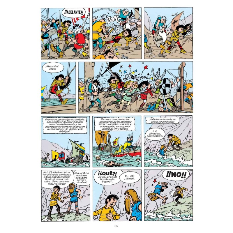 Johan y Pirluit 2: La piedra de luna - El juramento de los vikingos - Fuente dioses